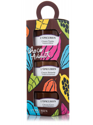 Set Choco addict, 3 sortimente de creme de ciocolata, L'Epicurien
