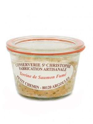 Terrina de somon afumat, Conserverie St Christophe, 270g