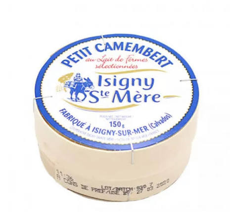 Camembert Label Bleu 150g Camembert Label Bleu din lapte microfiltrat, 150 g