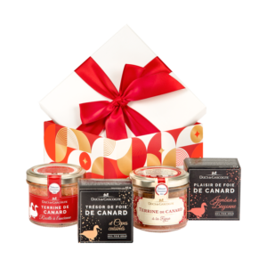 panier-gourmand-gourmandises Coș Cadou GOURMANDISES cu terine
