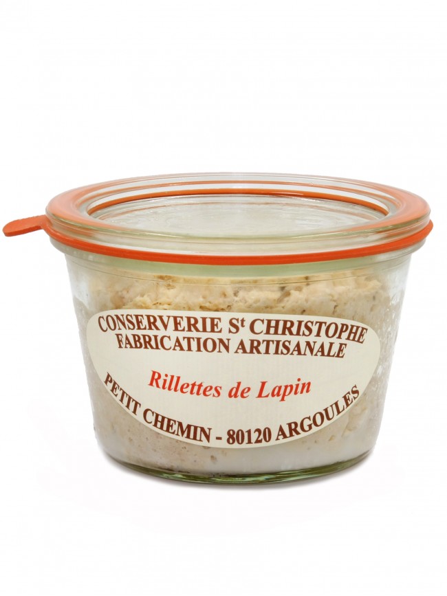 Rillettes de iepure, Conserverie Saint Christophe, 250 g