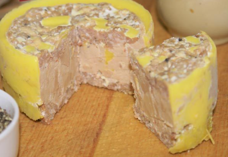 Pateu de ficat de rata, Ramajo, 180g 3 Pateu de ficat de rață cu 50% foie gras, Ramajo, 180 g