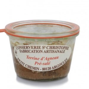 agneau-de-pre-sale-270g Terină de miel de pajiști sărate din Golful Somme, Conserverie Saint Christophe, 270 g