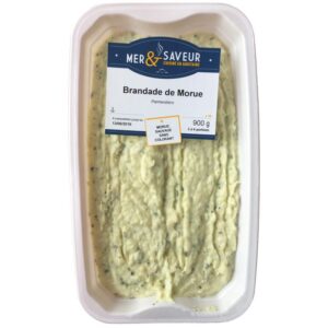 brandade-morue Brandadă de cod cu 30% pește, tavă de 900 g