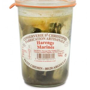 harengs-marines-700g Hering marinat, Conserverie Saint Christophe, 700 g