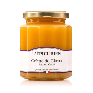lemoncurd Cremă de lămâie Lemon Curd, L’Épicurien, 125 g