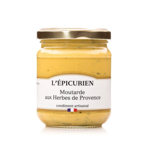 mustarierburiprovence Muștar cu ierburi de Provence, L’Épicurien, 200 g
