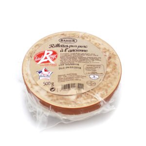 rillettes mans 500g Rillettes tradiționale din carne de porc Label Rouge, 500 g