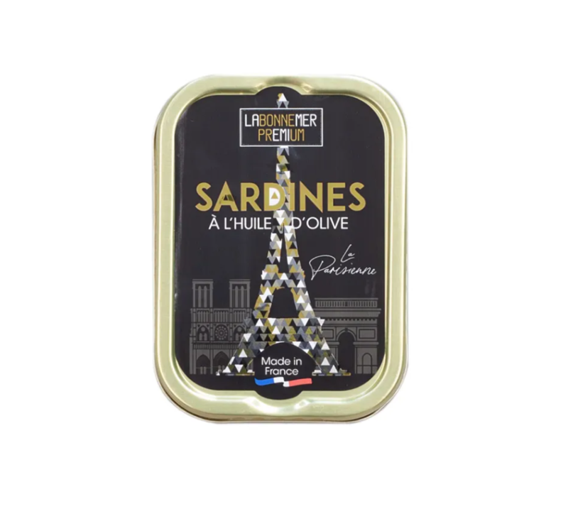 sardinelaparisienne1 Sardine în ulei de măsline extravirgin „La Parisienne”, Ferrigno, 115 g