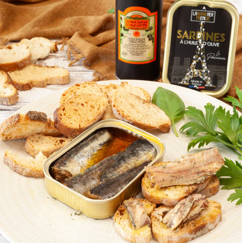 sardinelaparisienne2 Sardine în ulei de măsline extravirgin „La Parisienne”, Ferrigno, 115 g