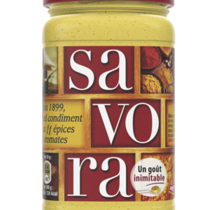savora Muștar Savora cu 11 condimente și plante aromatice, Amora, 385 g