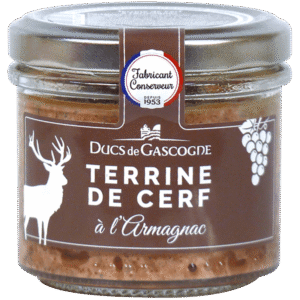 terrine-cerf-armagnac Terină de cerb cu Armagnac, Ducs de Gascogne, 130 g