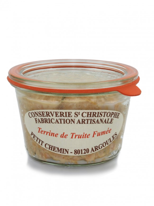 Terină de păstrăv afumat, Conserverie Saint Christophe, 270 g