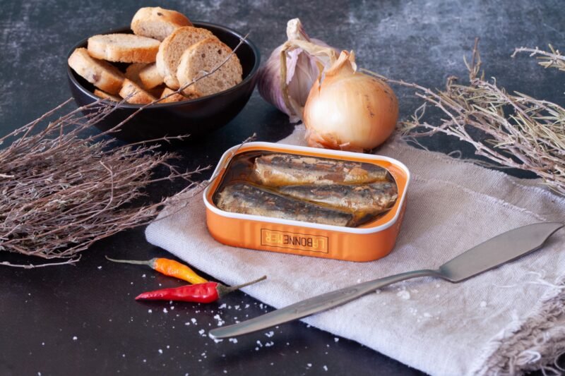 sardine nicoise labonnemer2 Sardine à la niçoise cu ardei și chili, Ferrigno, 115 g